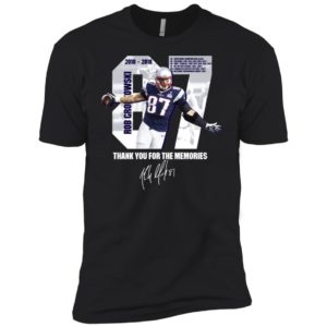 Rob Gronkowski Patriots Thank You For The Memories Shirt