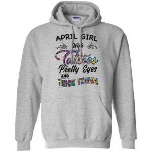 April Girl With Tattoos Pretty & Eyes Thick Thighs Shirt