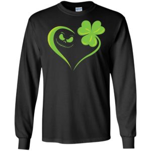 Jack Skellington and Irish Leaf Clover Saint Patrick's Day Shirt