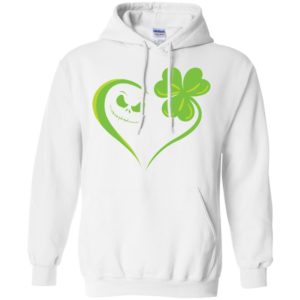 Jack Skellington and Irish Leaf Clover Saint Patrick's Day Shirt