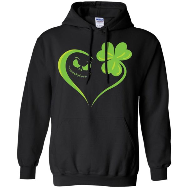 Jack Skellington and Irish Leaf Clover Saint Patrick's Day Shirt