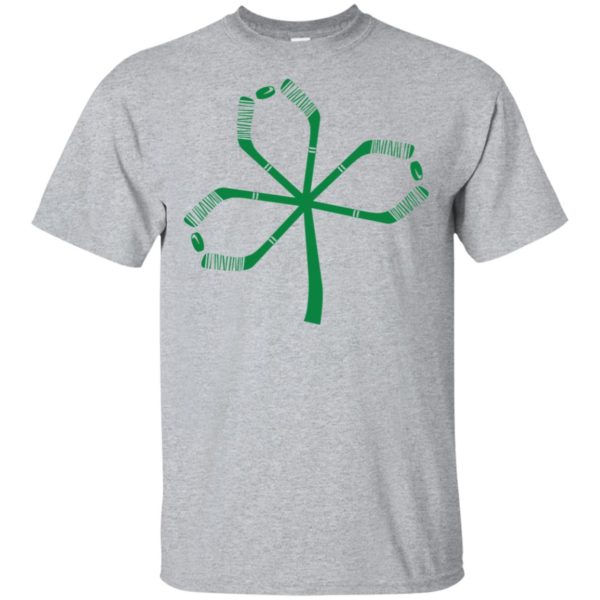 Hockey Patrick'S Day Shamrock Hockey Irish Shirt