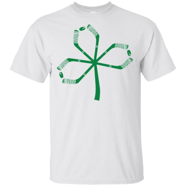 Hockey Patrick'S Day Shamrock Hockey Irish Shirt