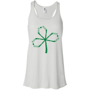 Hockey Patrick'S Day Shamrock Hockey Irish Shirt