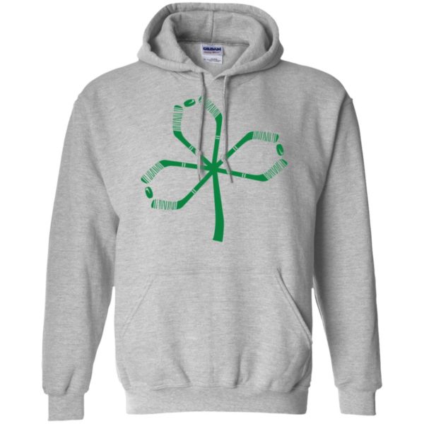 Hockey Patrick'S Day Shamrock Hockey Irish Shirt