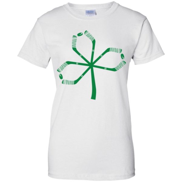 Hockey Patrick'S Day Shamrock Hockey Irish Shirt