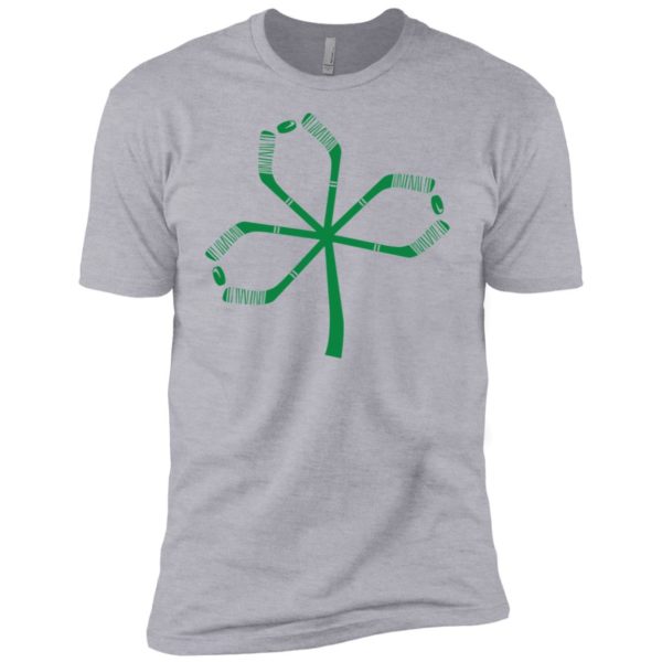 Hockey Patrick'S Day Shamrock Hockey Irish Shirt