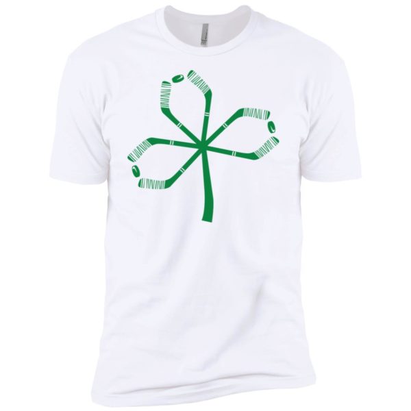 Hockey Patrick'S Day Shamrock Hockey Irish Shirt