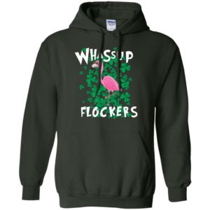 Whassup Flockers Flamingo St Patrick’s Day Shirt image Whassup Flockers Flamingo St Patrick’s Day Shirt