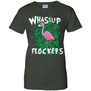 Whassup Flockers Flamingo St Patrick’s Day Shirt image Whassup Flockers Flamingo St Patrick’s Day Shirt