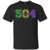 Mardi Gras 504 Shirt