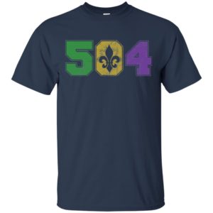 Mardi Gras 504 Shirt