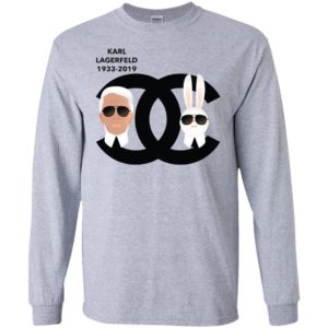 Karl Lagerfeld And Rabbit Shirt