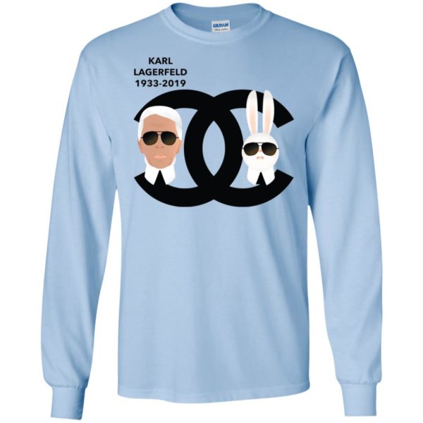 Karl Lagerfeld And Rabbit Shirt