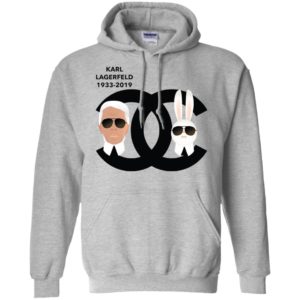 Karl Lagerfeld And Rabbit Shirt