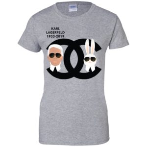 Karl Lagerfeld And Rabbit Shirt
