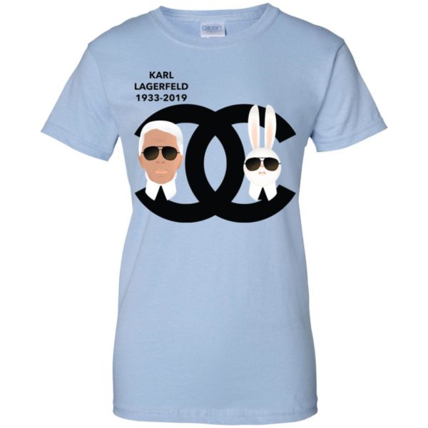 Karl Lagerfeld And Rabbit Shirt