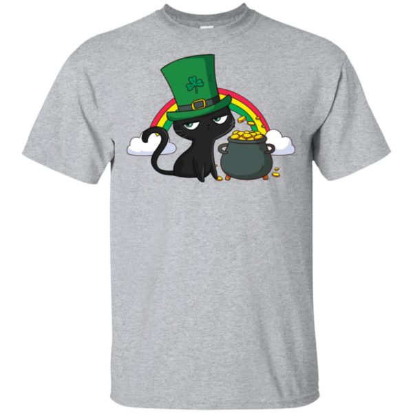 Cat Leprechaun Funny Cat Saint Patrick's Day Shirt