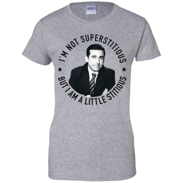 Michael Scott I'm Not Superstitious, But I Am A Little Stitious Shirt