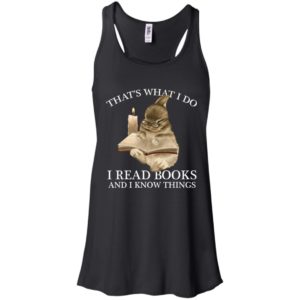 Rabbit That's What I Do I Read Books And I Know Things Shirt