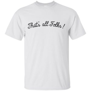 Anthony Davis That's all Folks Shirt