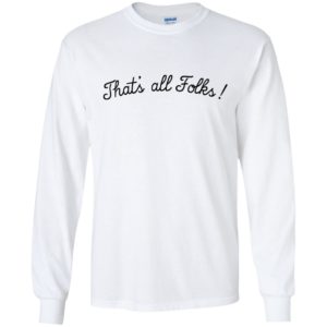 Anthony Davis That's all Folks Shirt