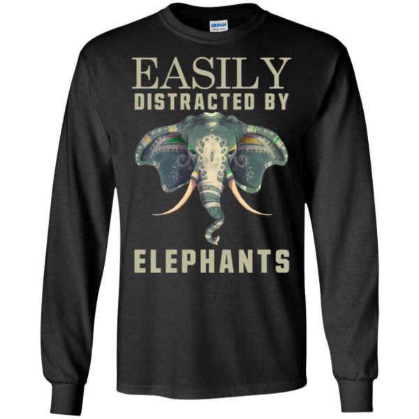 Easily Distracted By Elephants Shirt