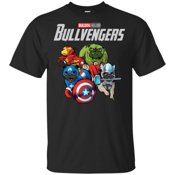 Bullvengers Avengers Bulldog Shirt