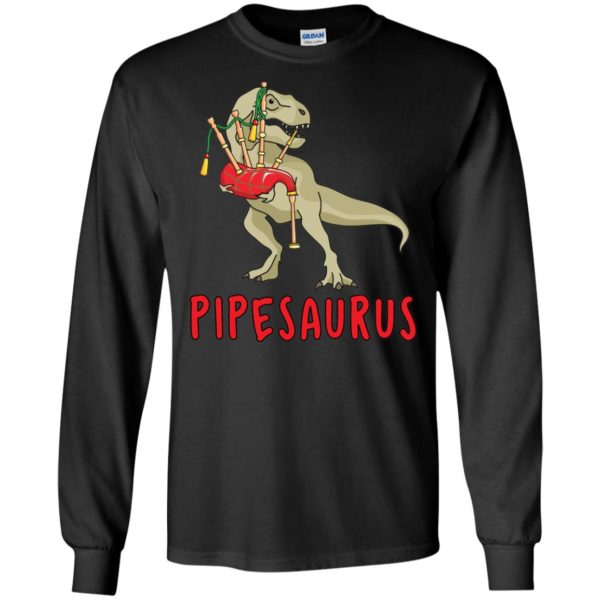 Bagpipe Saurus Irish Bagpiper Dinosaurs Bagpiping Shirt