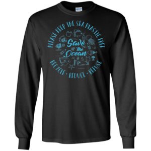 Save The Ocean Keep Sea Plastic Free Shirt