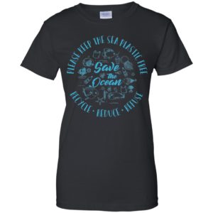 Save The Ocean Keep Sea Plastic Free Shirt