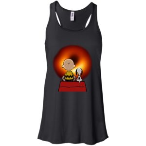 Snoopy And Charlie Brown Watching Cosmic Black Hole Shirt image Snoopy And Charlie Brown Watching Cosmic Black Hole Shirt