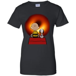 Snoopy And Charlie Brown Watching Cosmic Black Hole Shirt image Snoopy And Charlie Brown Watching Cosmic Black Hole Shirt