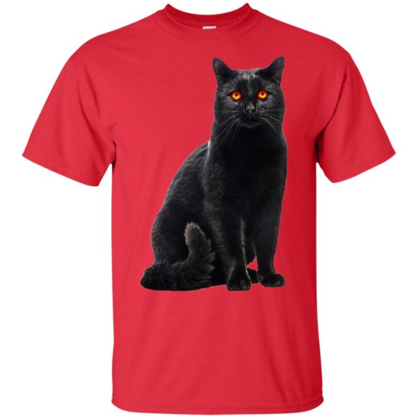 Black Hole In Eyes Of Black Cat Shirt