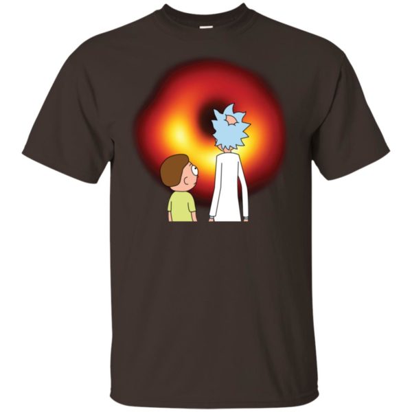 Rick and Morty Watching Black Hole Shirt