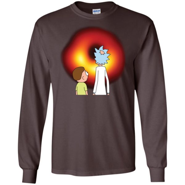 Rick and Morty Watching Black Hole Shirt