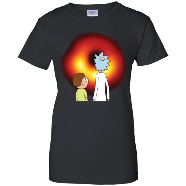 Rick and Morty Watching Black Hole Shirt