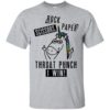 Unicorn Rock Paper Scissors Throat Punch I Win Shirt