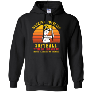 Weekend Forecast Softball Mom Shirt