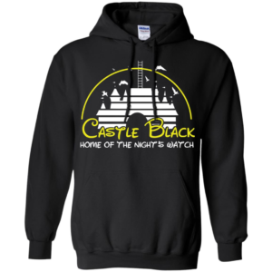 Disney Castle Black Home Of The Night’s Watch Shirt