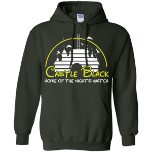 Disney Castle Black Home Of The Night’s Watch Shirt