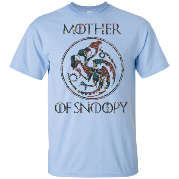 Floral Mother Of Snoopy Game of Thrones Shirt