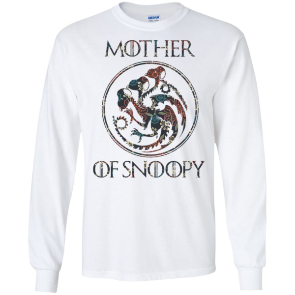 Floral Mother Of Snoopy Game of Thrones Shirt