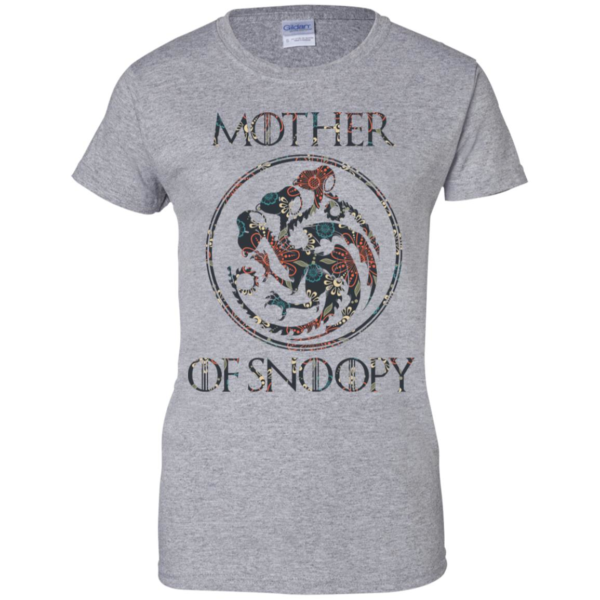 Floral Mother Of Snoopy Game of Thrones Shirt