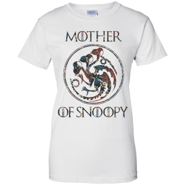 Floral Mother Of Snoopy Game of Thrones Shirt