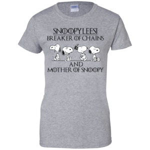 Snoopy Leesi Breaker Of Chains And Mother Of Snoopy Shirt image Snoopy Leesi Breaker Of Chains And Mother Of Snoopy Shirt