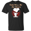 Snoopy – This Will Be My Week Shirt
