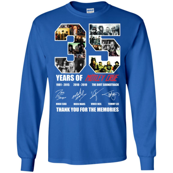 35 Years Of Motley Crue Shirt