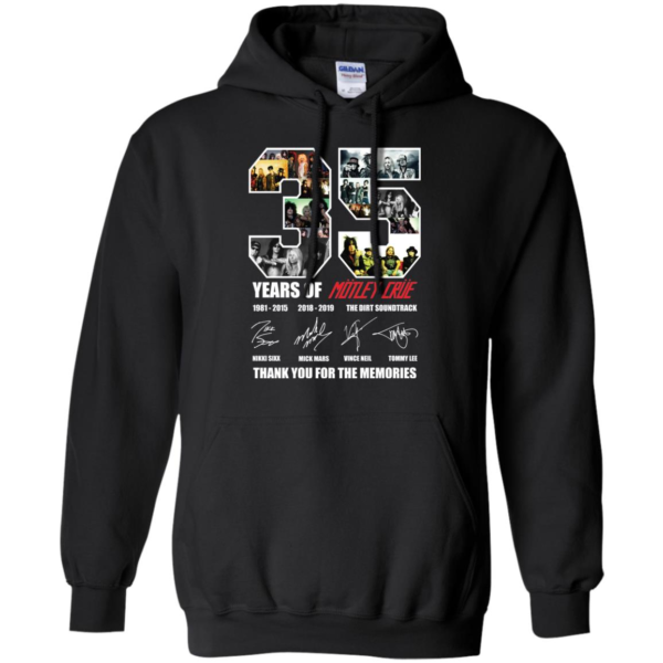 35 Years Of Motley Crue Shirt