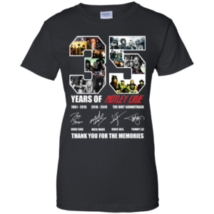 35 Years Of Motley Crue Shirt